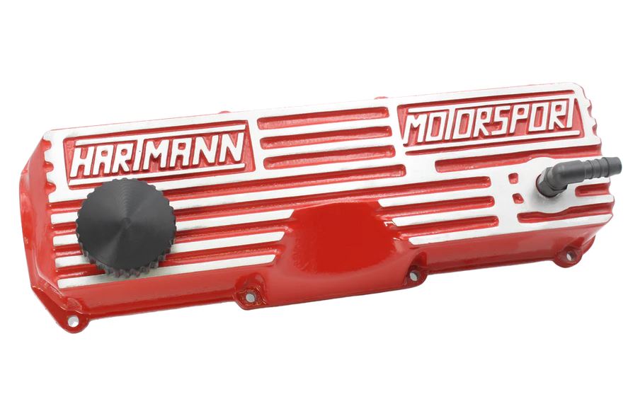 Red Hartmann Motorsport Aluminium Valve Cover 8V Mk1/Mk2