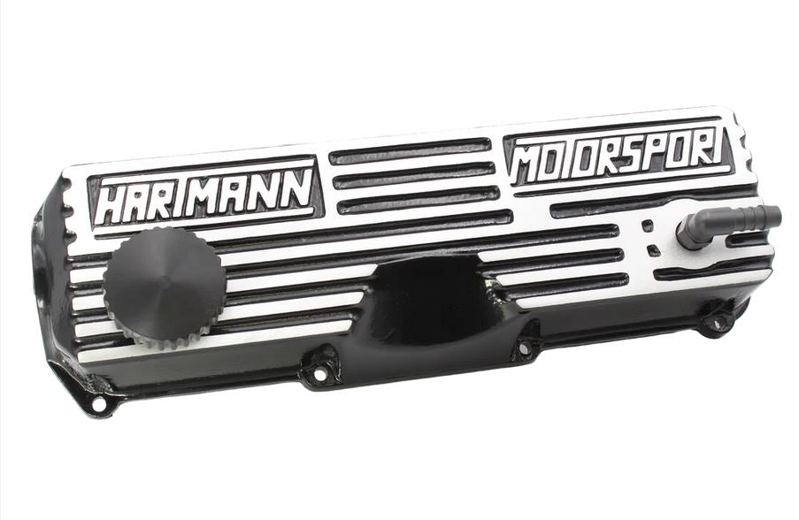 Black Hartmann Motorsport Aluminium Valve Cover 8V Mk1/Mk2