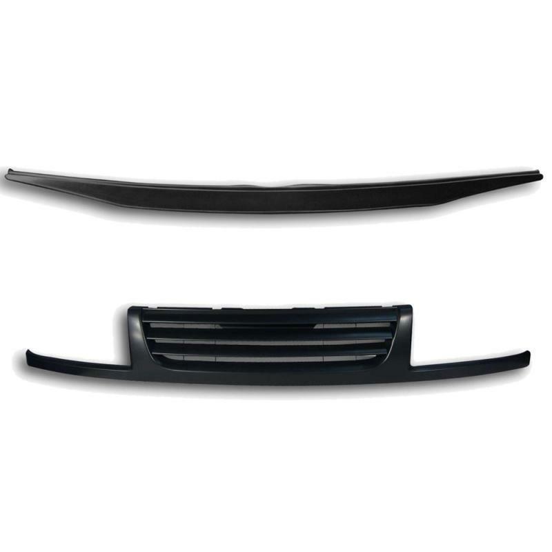 Badgeless Grill + Eyebrow Spoiler Vento/Jetta Mk3