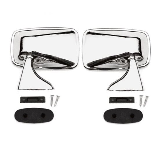 Metal Chrome Mirror Set Mk1