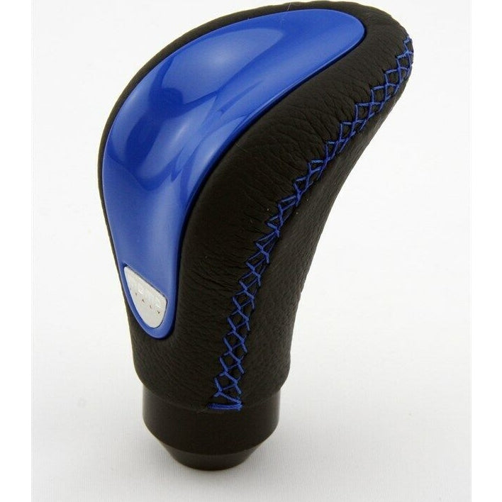 Momo Combat EVO Leather Blue Shift Knob