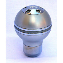 Load image into Gallery viewer, Momo Sphere Aluminium Silver Shift Knob
