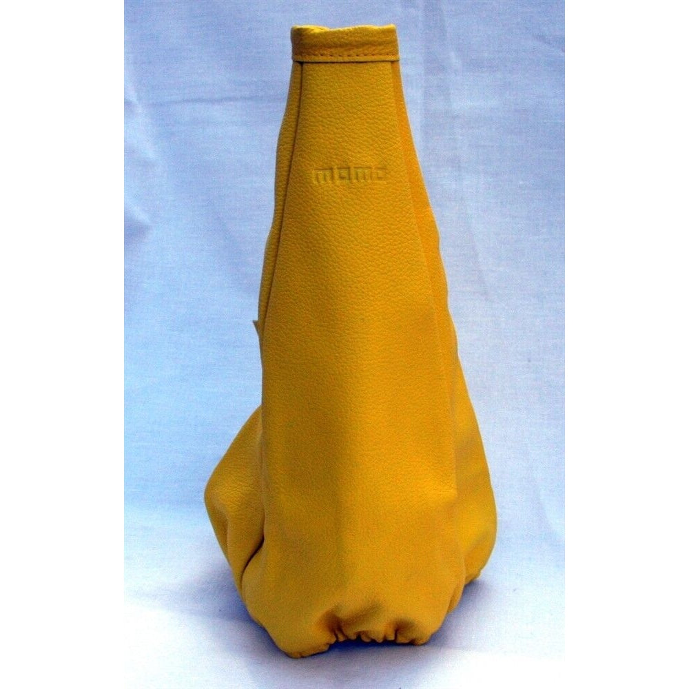 Momo Yellow Leather Shift Boot