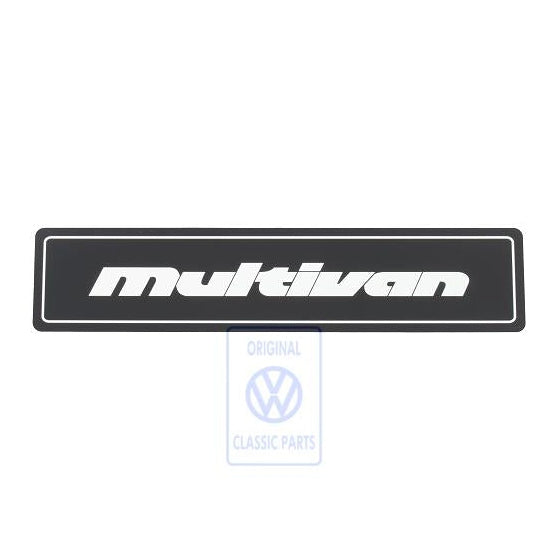 Multivan Showroom Licence Plate