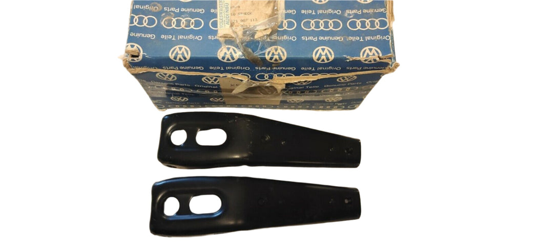 NOS Small Metal Bumper Bracket Set Golf Mk1