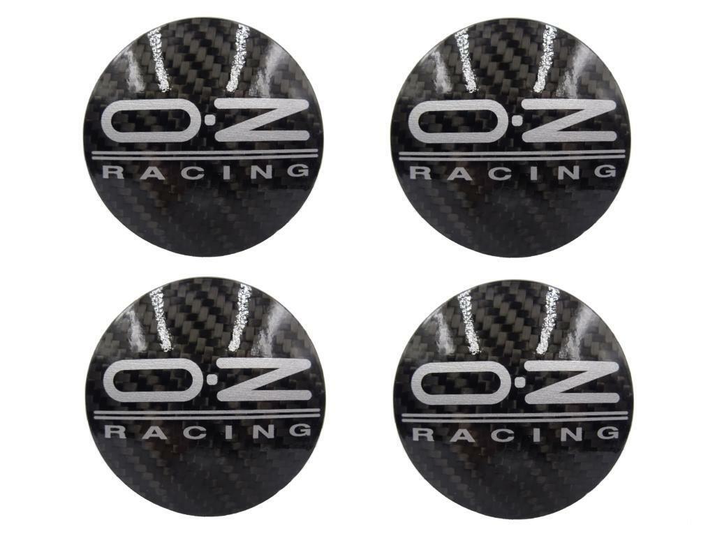 OZ Racing Carbon Black Wheel Cap Set