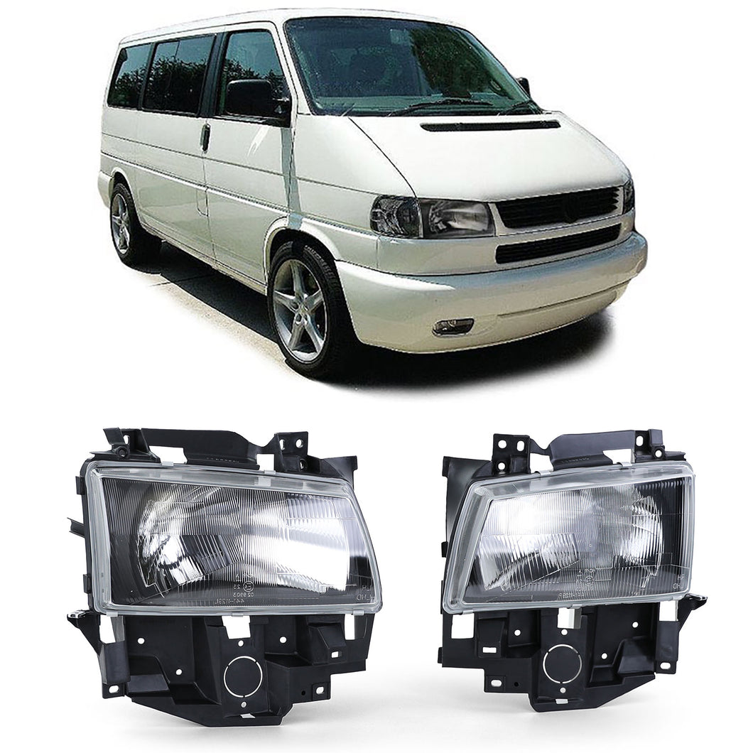 Original Look Smoked Headlight Set VW T4 Bus (Facelift)