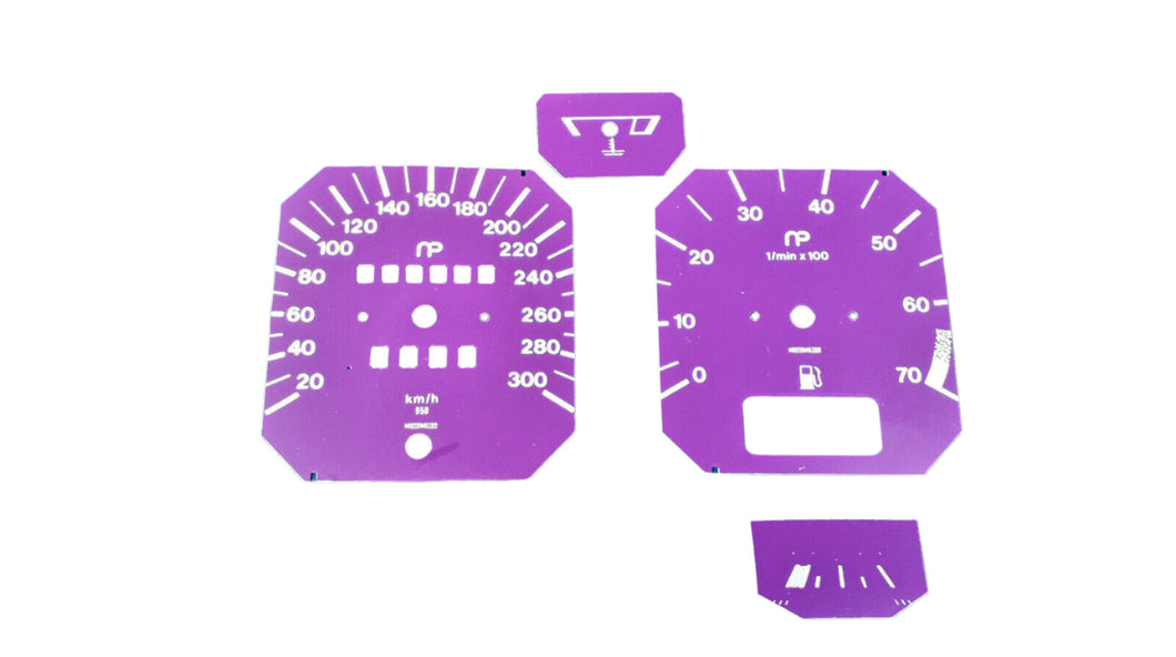 Purple NP Exclsuive Cluster Face Set Mk1 300km/h