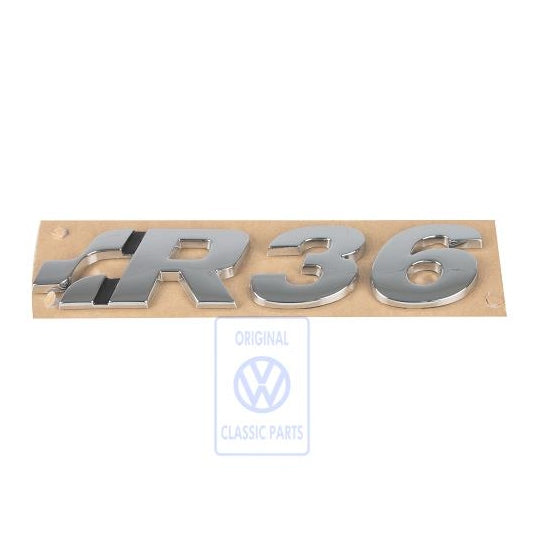 R36 Rear Badge Passat B6
