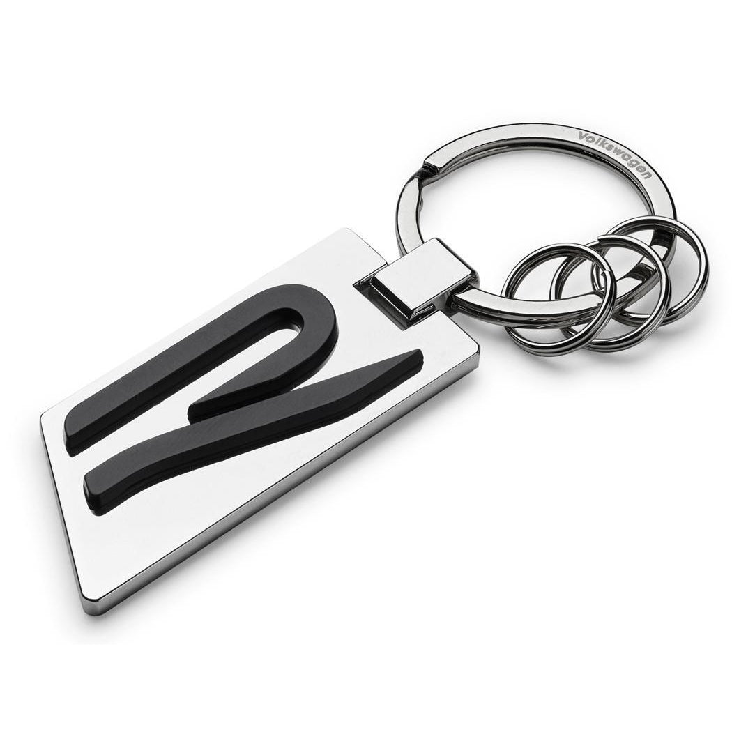 R Line Metal Key Chain