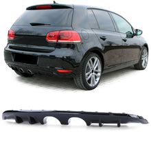 Load image into Gallery viewer, Rear Diffuser Gloss Black Golf Mk6
