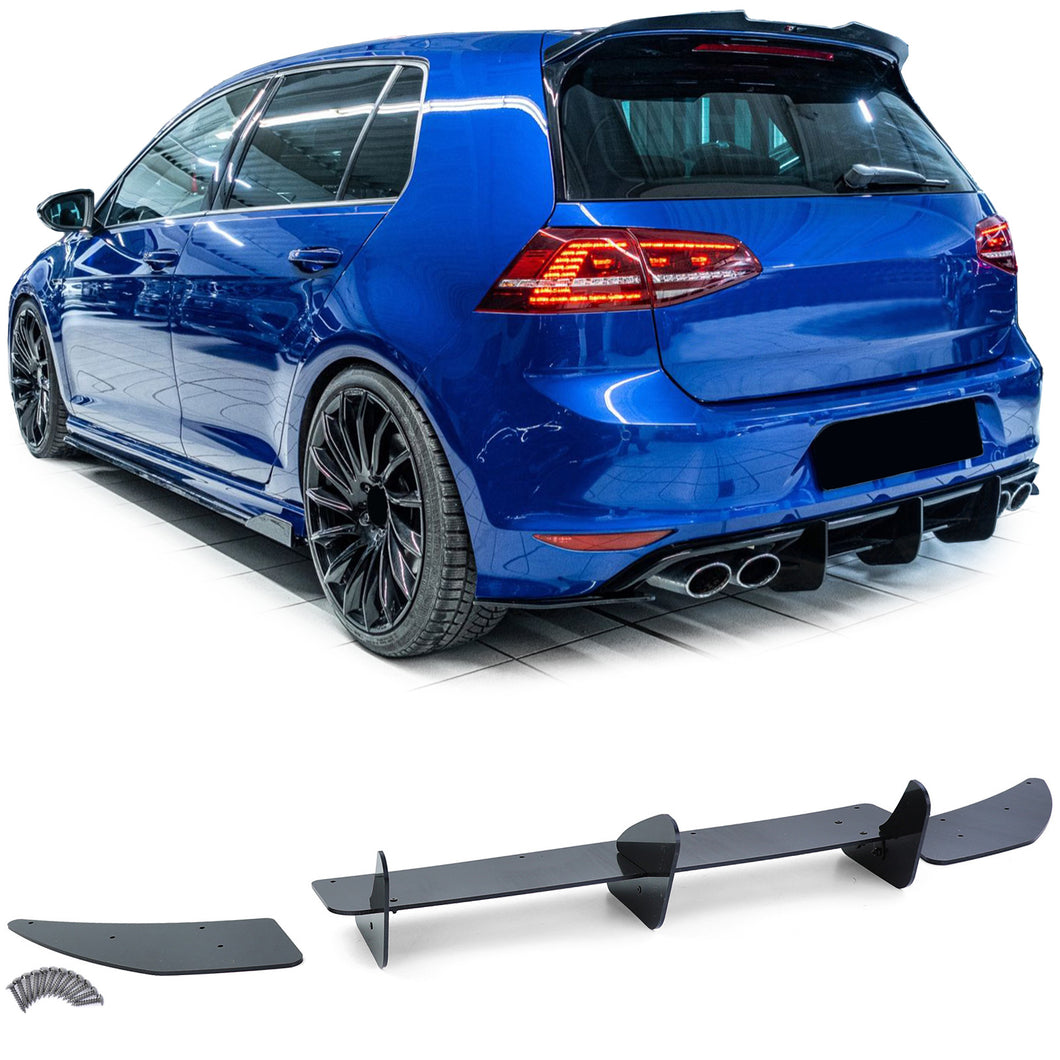 Rear Diffusor Splitter Golf Mk7 R (Pre-Facelift)