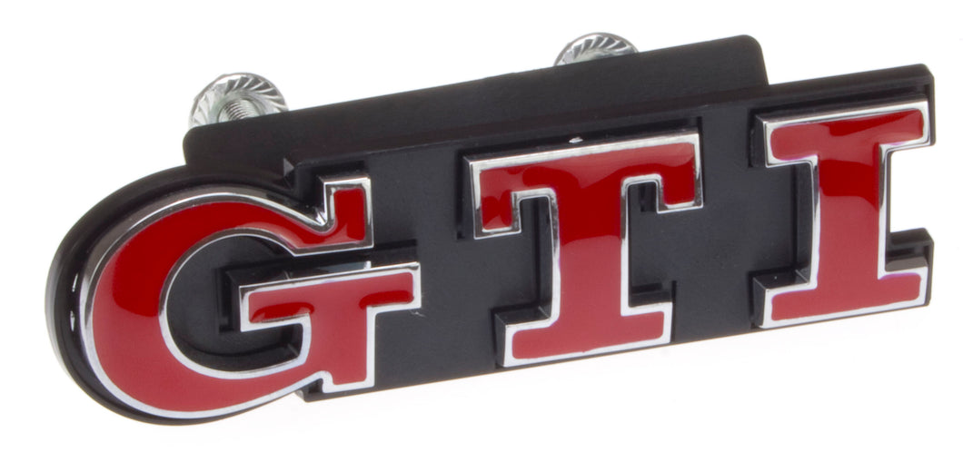 Red GTI Front Grill Badge Golf Mk4/Mk5
