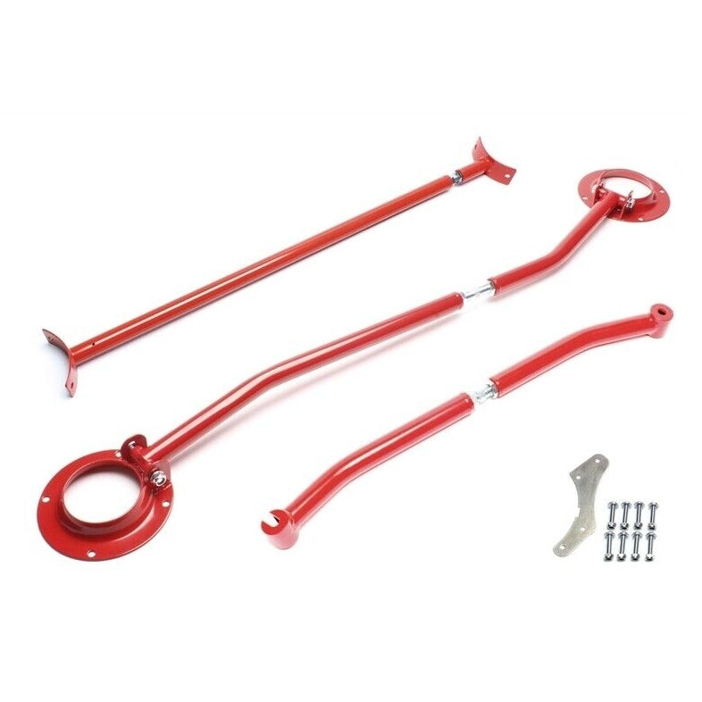 Red Strut Bar Set Golf/Jetta Mk2 And Corrado