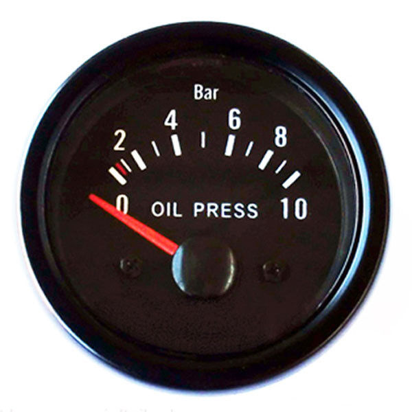 Retro Look Oil Pressure Gauge 52mm