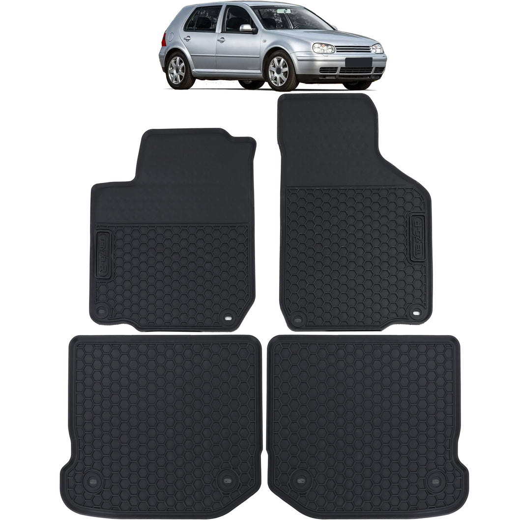 Rubber Floor Mat Set Golf Mk4