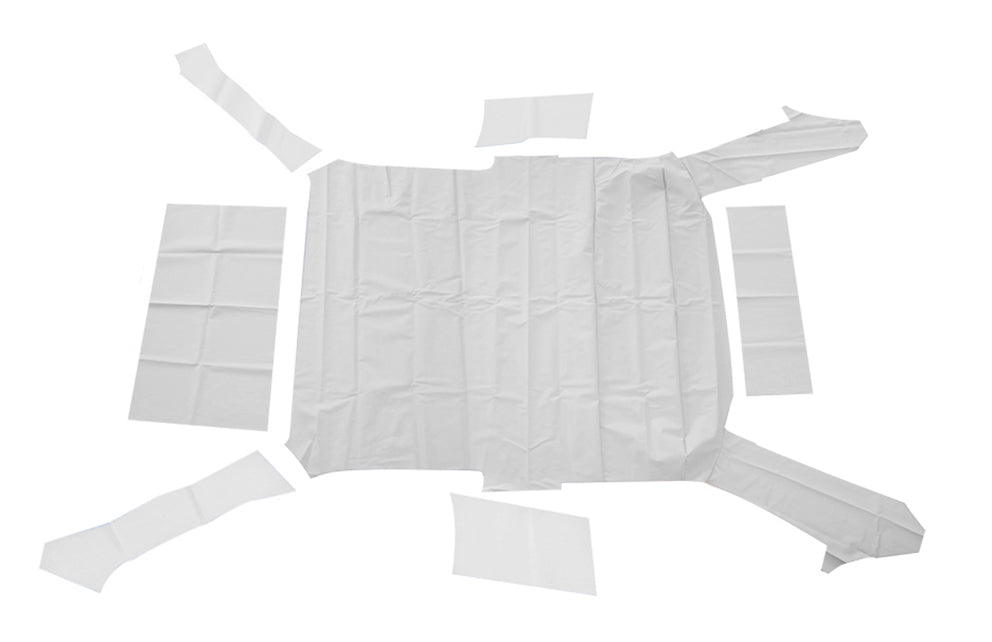 White Headliner With Sunroof Scirocco Mk2