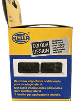 Load image into Gallery viewer, Hella Magic Color Black Blinker Set Golf/Jetta Mk3
