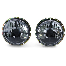 Load image into Gallery viewer, Smoked Clear Glass Crosshair Headlight Set T2/T3 Bus
