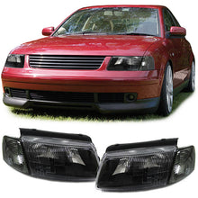 Load image into Gallery viewer, Smoked Front Light And Blinker Set Passat B5
