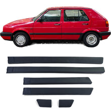 Load image into Gallery viewer, Textured Door Trim Side Moulding Set Golf Mk2 (4 Doors 1987-1992 )
