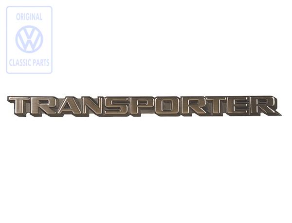 Transporter Rear Badge VW Bus T3
