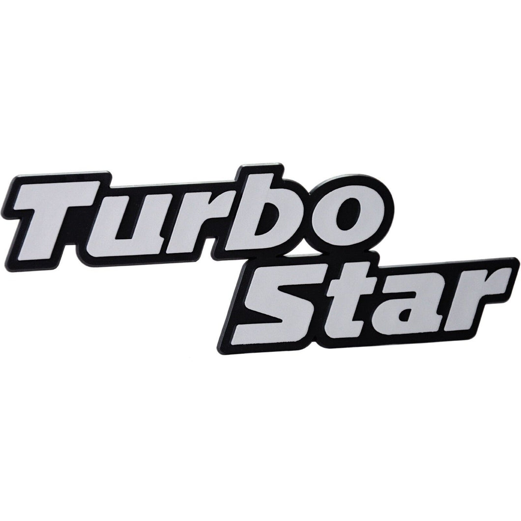 Silver Turbo Star Badge