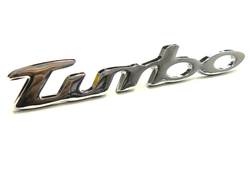 Chrome Turbo Badge