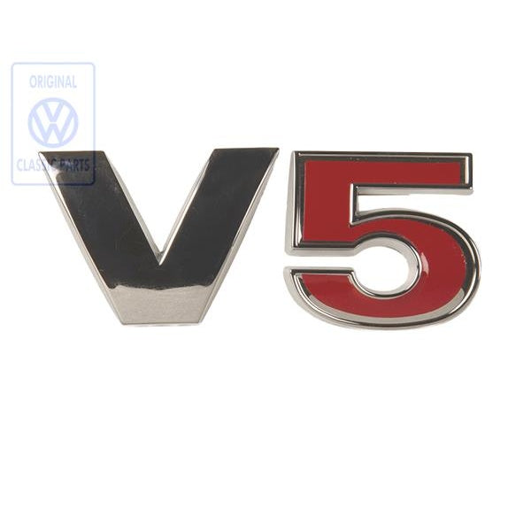 V5 Rear Badge Golf Bora/Jetta Mk4