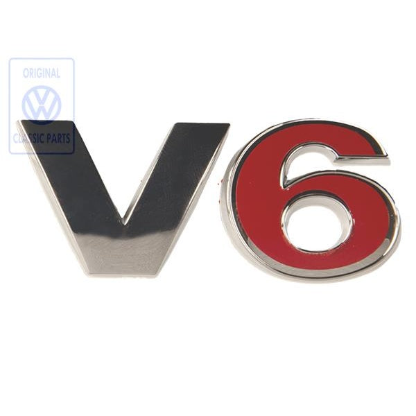 V6 Rear Badge Golf Bora/Jetta Mk4