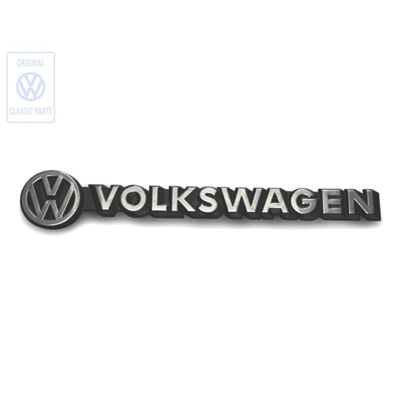 Volkswagen Rear Badge VW Bus T3