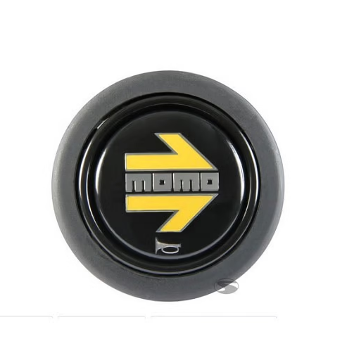 Black/Yellow Momo Corse Horn Push Button – Best VW Parts