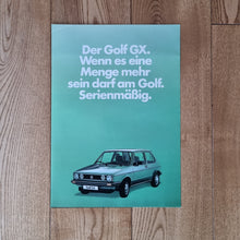 Load image into Gallery viewer, Golf Mk1 GX Brochure
