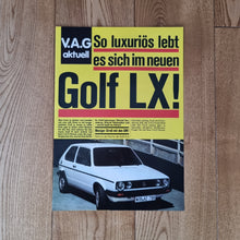 Load image into Gallery viewer, Golf Mk1 LX Brochure
