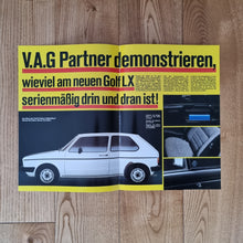 Load image into Gallery viewer, Golf Mk1 LX Brochure
