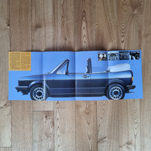Load image into Gallery viewer, Golf Mk1 Cabrio Azur Brochure
