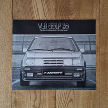 Load image into Gallery viewer, Golf Mk2 Zender Z6 Brochure
