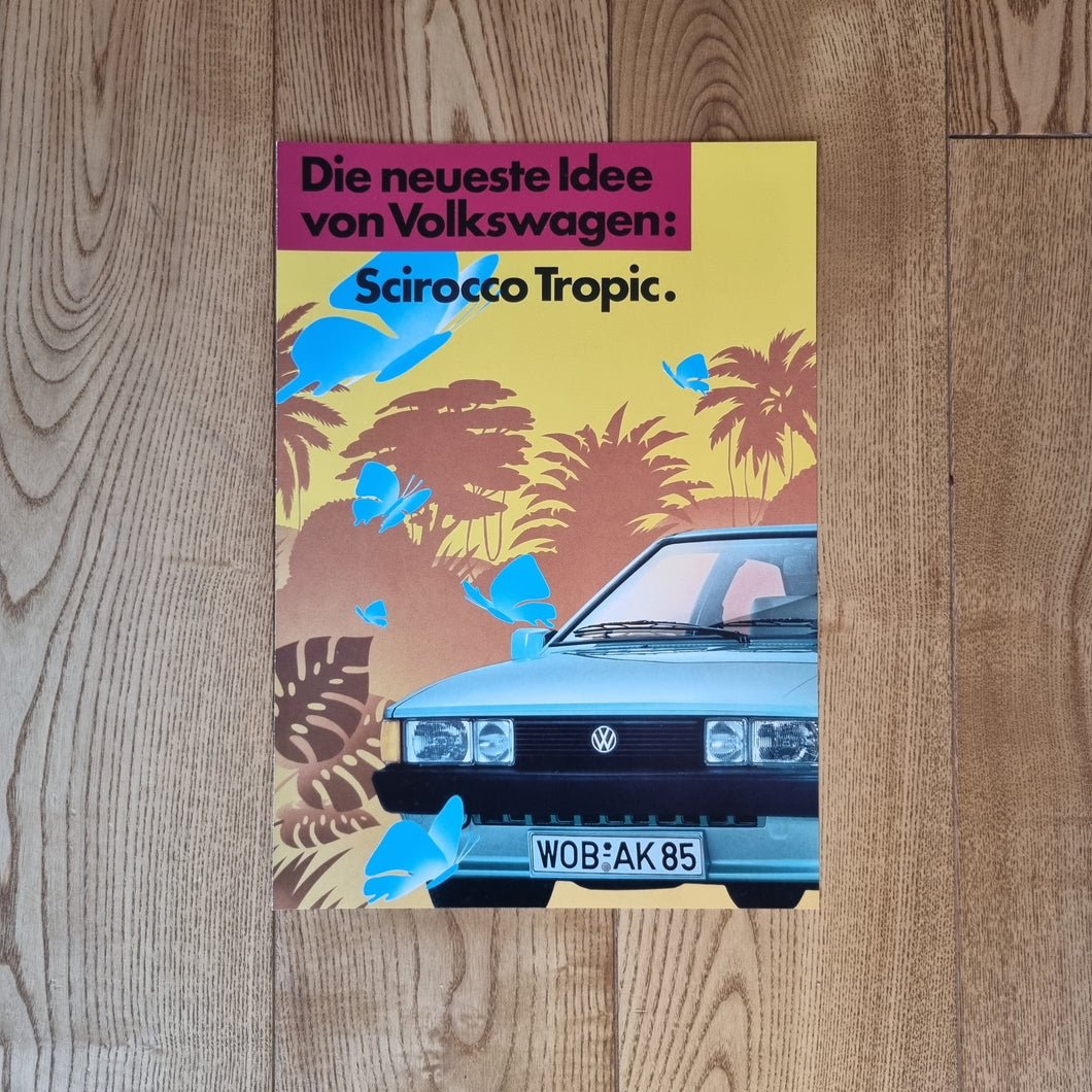 Scirocco Mk2 Tropic Edition Brochure