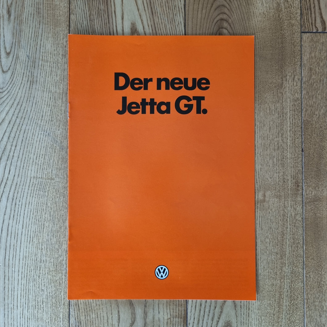 Jetta Mk2 GT Brochure