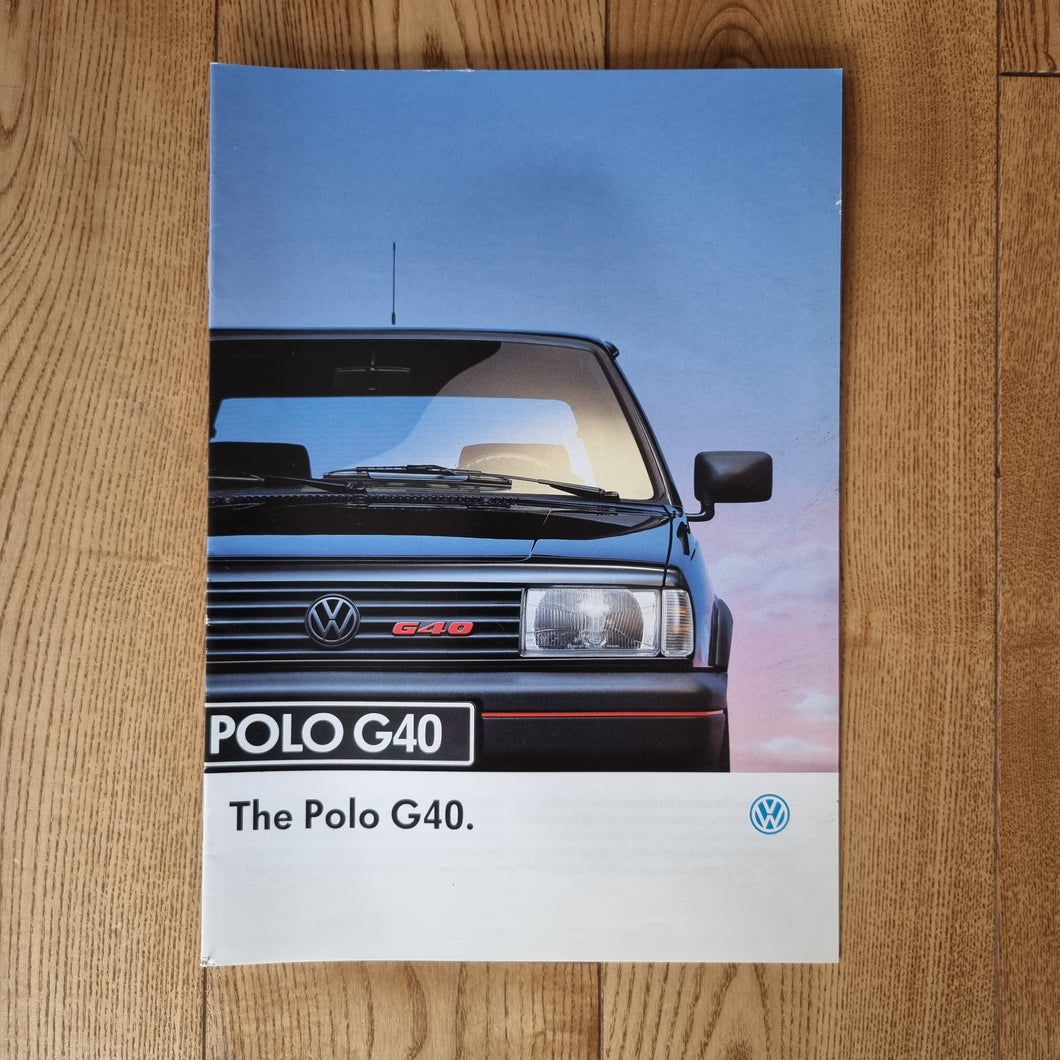Polo G40 Brochure
