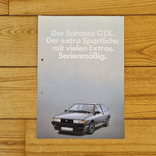 Load image into Gallery viewer, Scirocco Mk2 GTX Brochure
