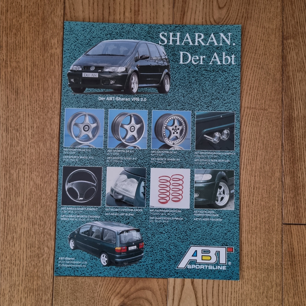 VW Sharan ABT Tuning Brochure