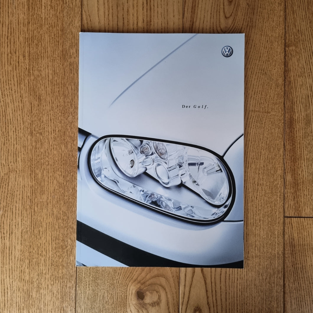 Golf Mk4 Brochure