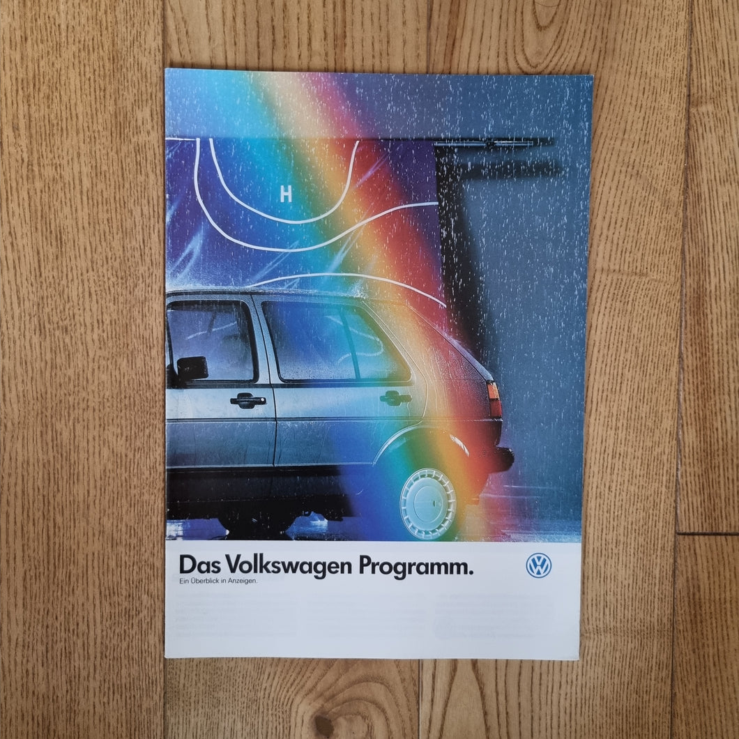 VW Models Range Brochure