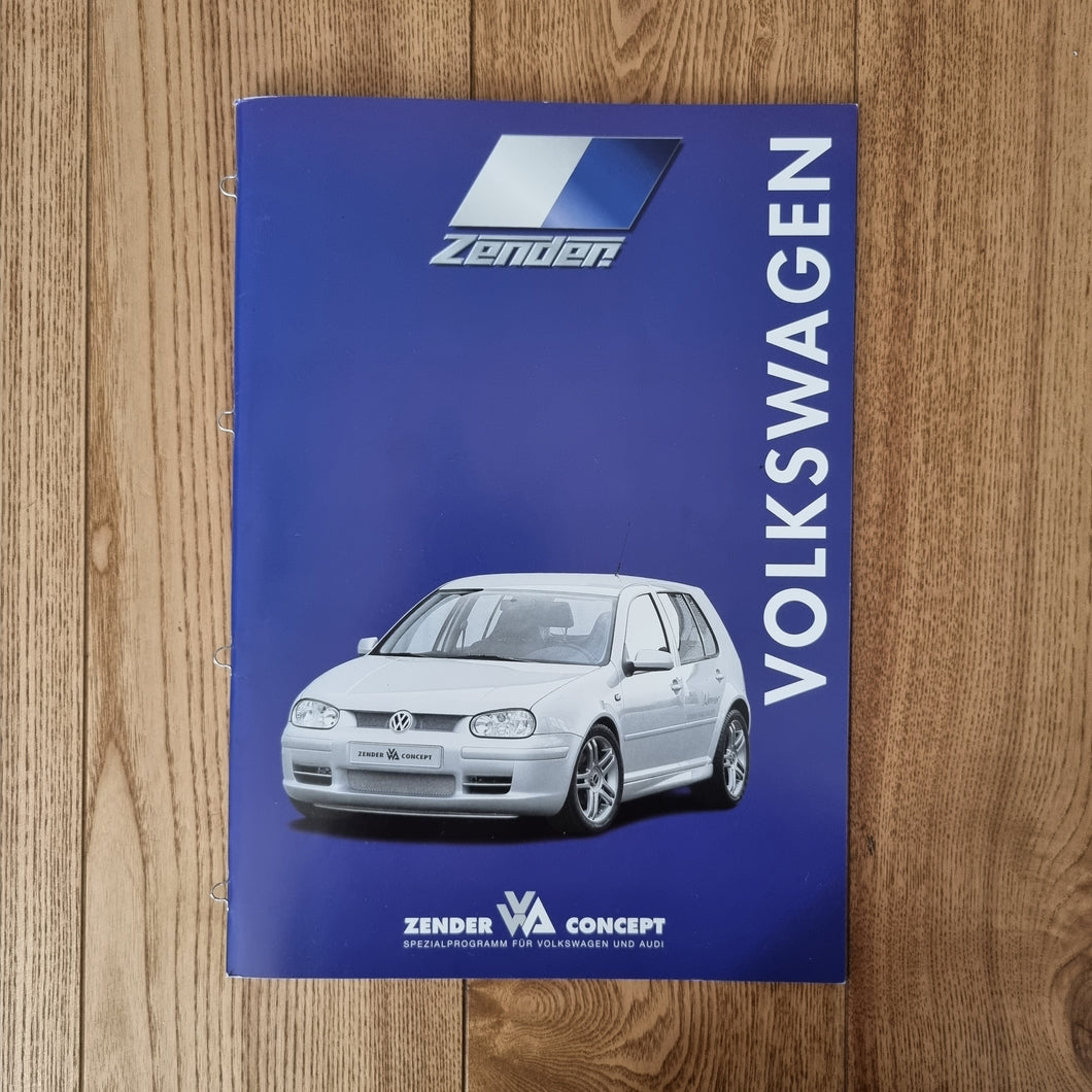 Zender VWA Concept Catalog