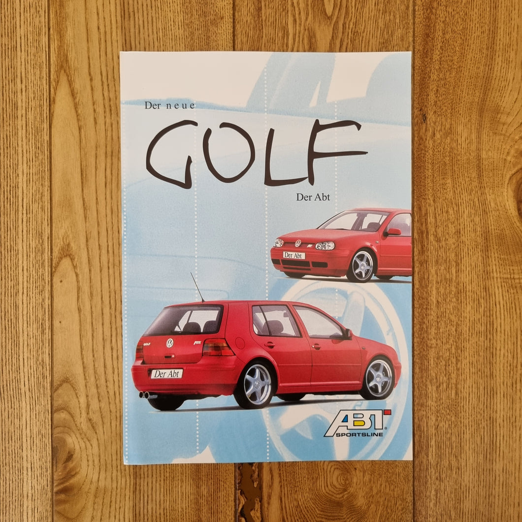 Golf Mk4 ABT Tuning Brochure