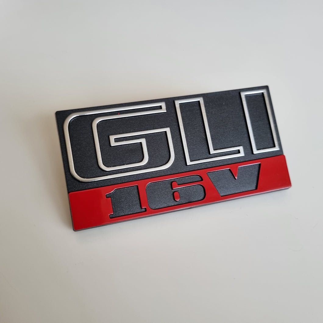 GLI 16V Grill Badge Mk2