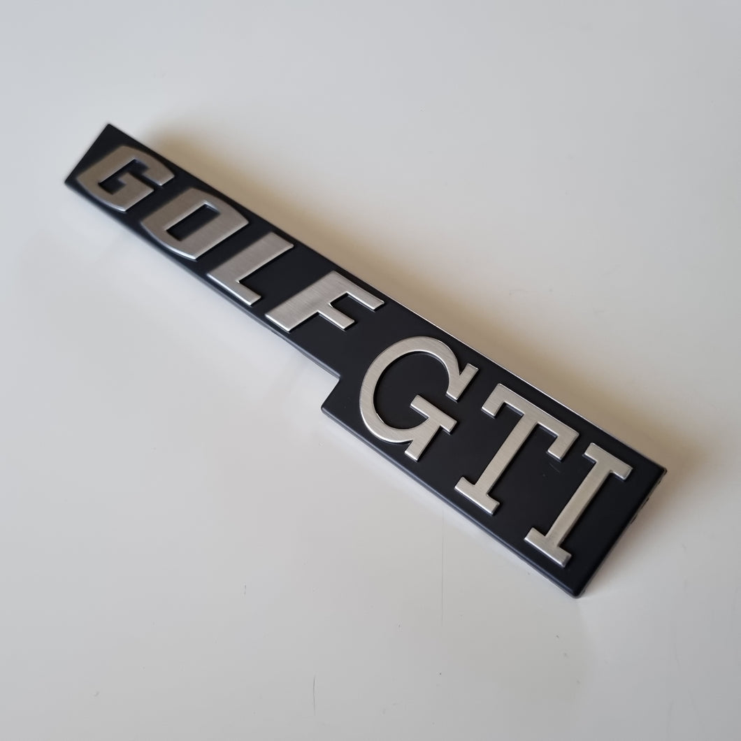 Golf Mk1 GTI Rear Badge