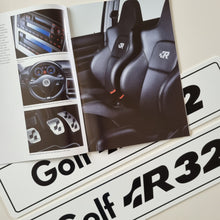 Load image into Gallery viewer, Golf Mk4 R32 Brochure + Showroom Number Plates
