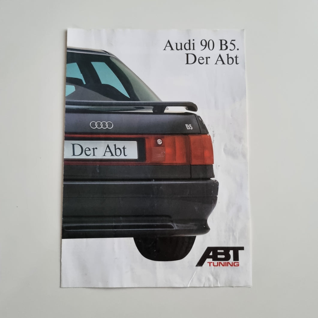 Audi 90 ABT Sportsline Tuning Brochure